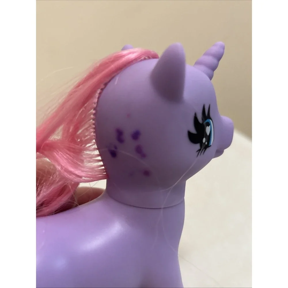 Gi-Go Unicorn Pony Figures Pink Purple Action Figures Set of 3